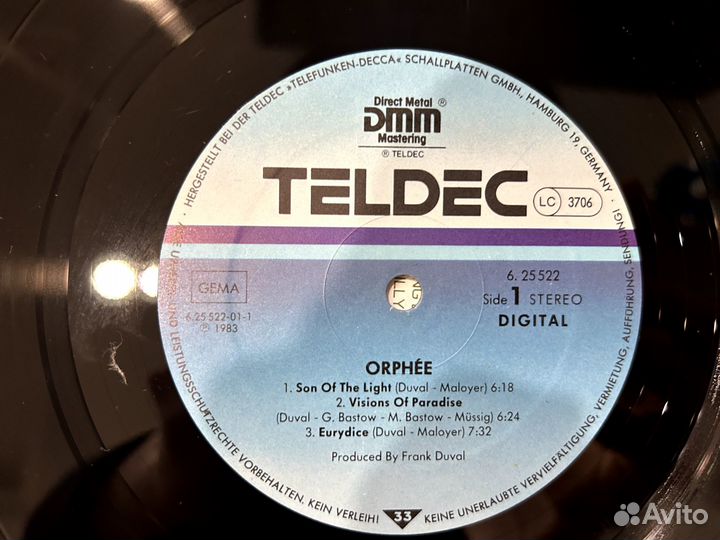 Orphée – Orphée lp