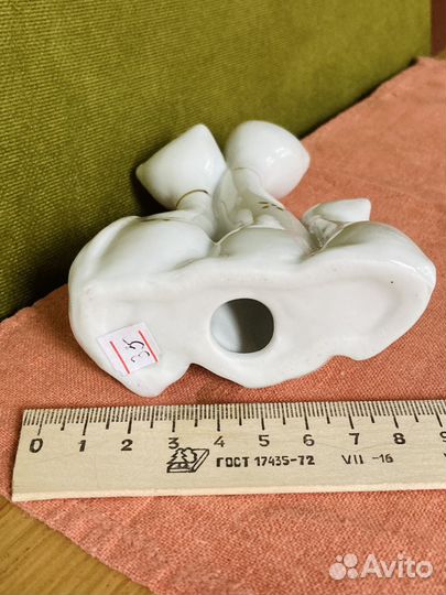 Н14 Фарфоровая фигурка кошачьей семьи