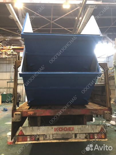 Бункер для мусора из металла 8м3 Арт 5066