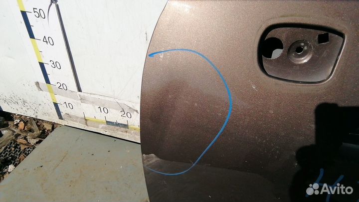 Дверь передняя левая Renault Captur/Kaptur