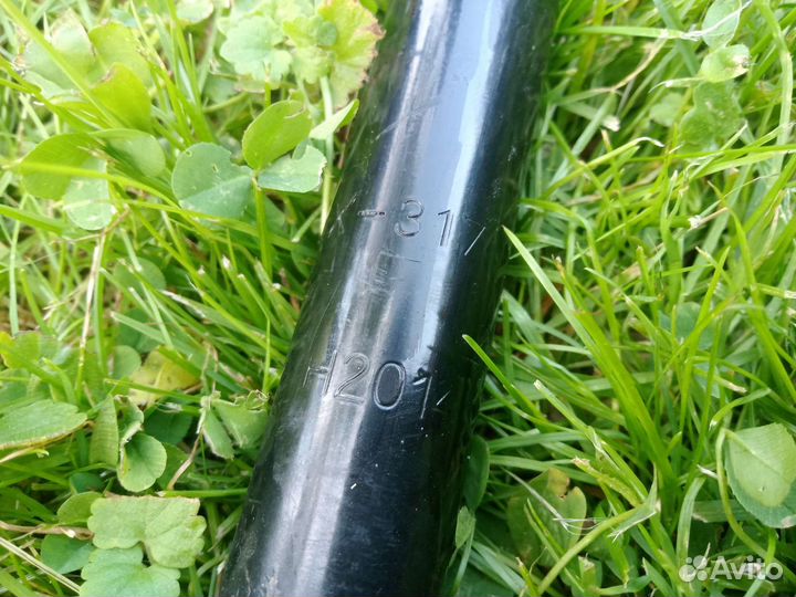 Руль BMX черный