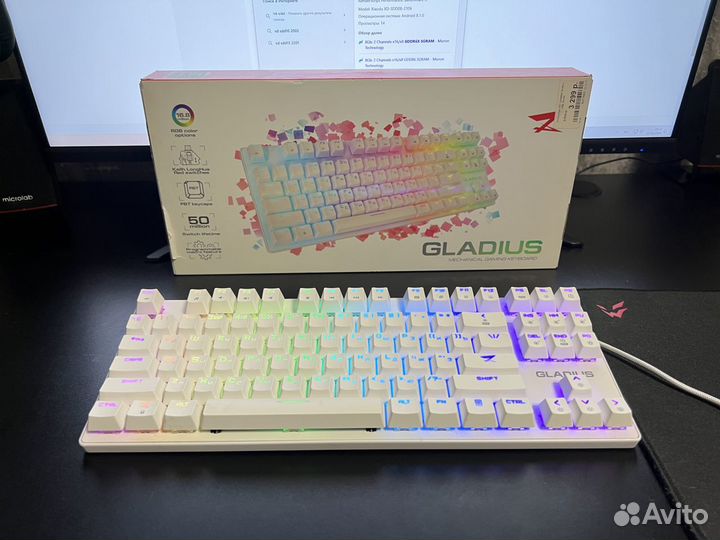 Игровая механическая клавиатура Zet Gaming Gladius