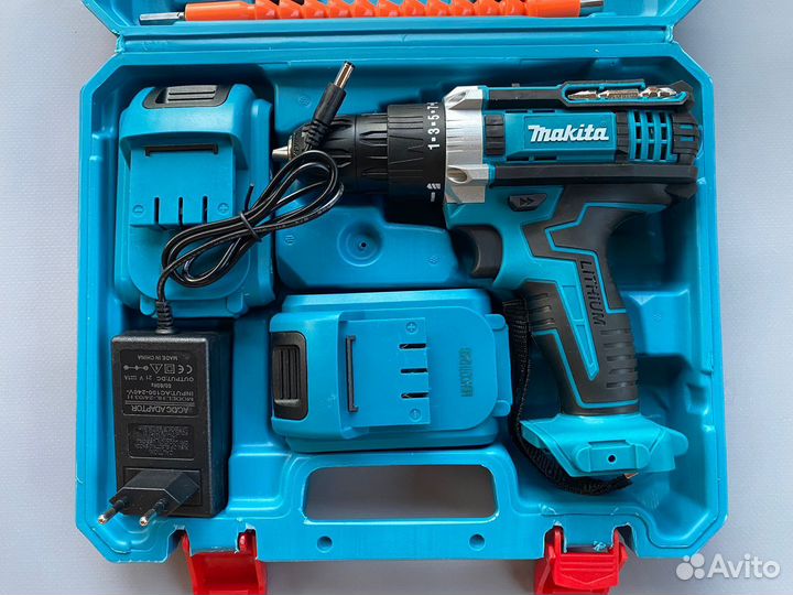 Новый аккумуляторный шуруповерт makita 48v