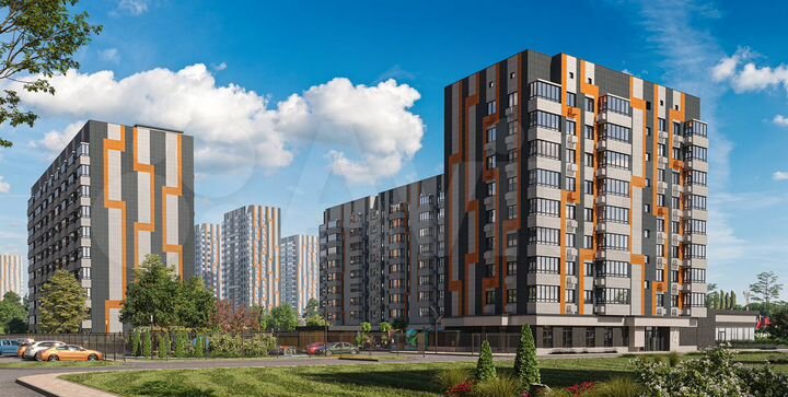 1-к. квартира, 35,4 м², 3/18 эт.