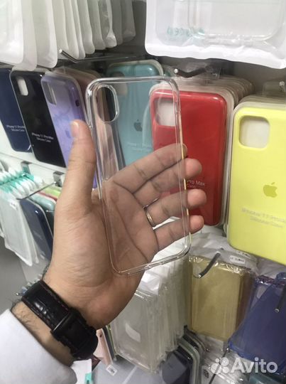 Чехол iPhone XR TPU прозрачный