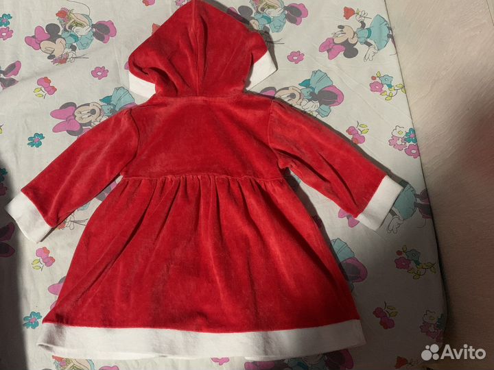 Новогоднее платье для девочки 80