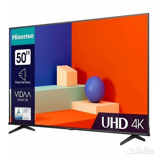 Телевизор Hisense 50A6K Black