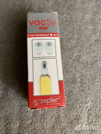 Пробки вакуумные Zepter