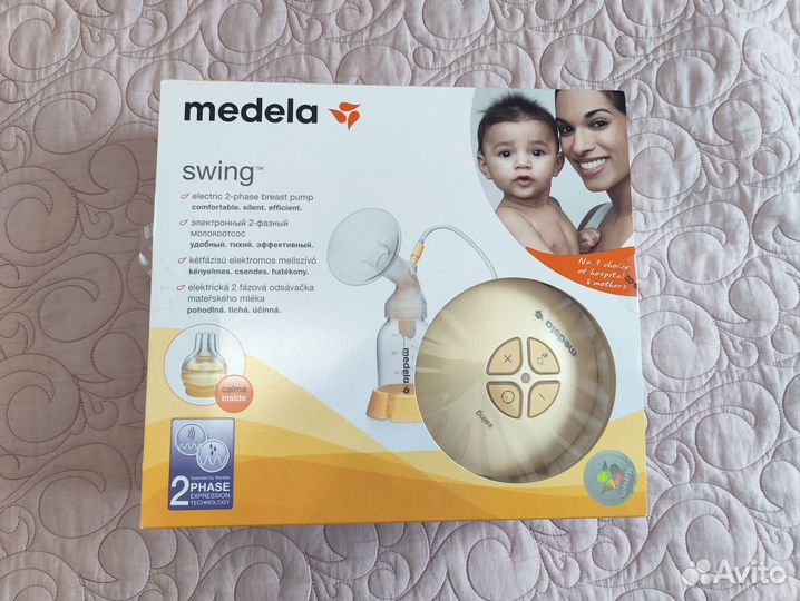 Набор.молокоотсос medela swing электрич двухфаз