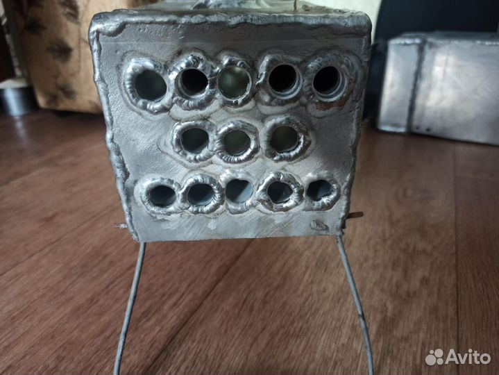 Теплообменник в зимнюю палатку