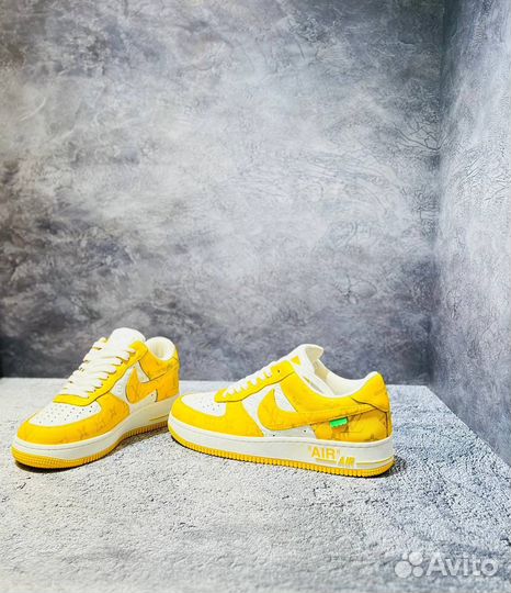 Кроссовки Nike Air Force 1 Low x Louis Vuitton Gre