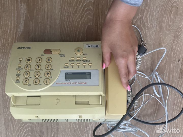 Телефон факс Sharp