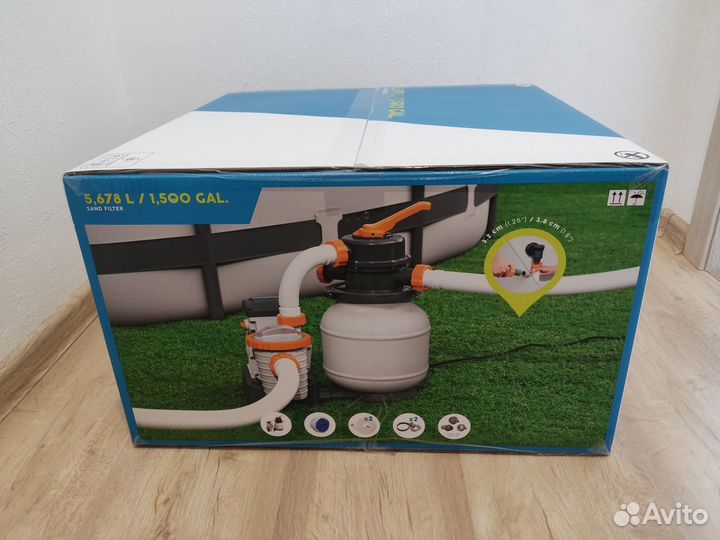 Bestway 58497 BW Песочный фильтр-насос 5678л/ч