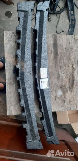 Абсорбер переднего бампера опель 13124966