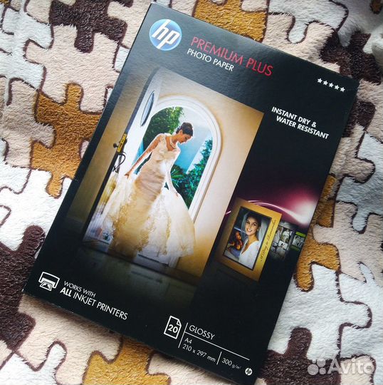 Фотобумага HP Premium Plus
