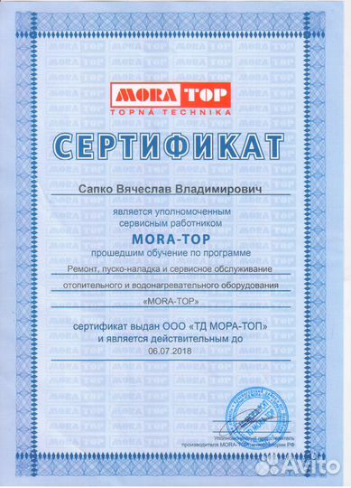 Ремонт газовых котлов