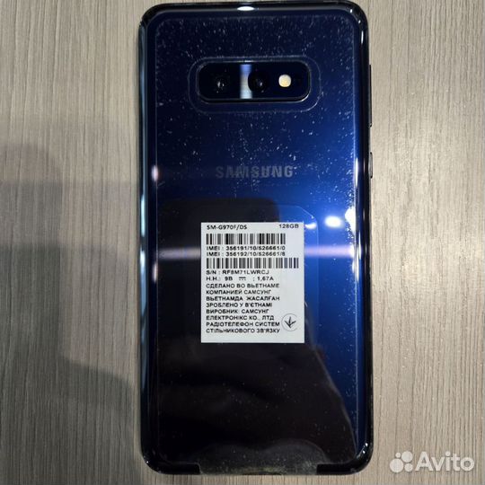 Samsung Galaxy S10e, 6/128 ГБ