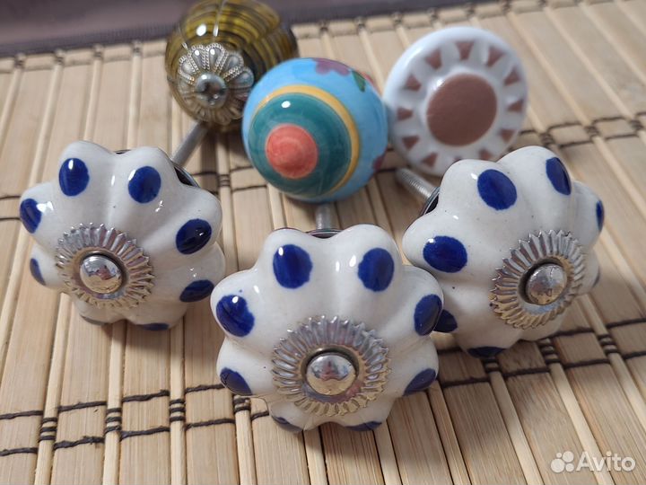 Керамические ручки для мебели