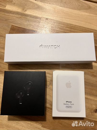 Набор AirPods Pro2 + Apple Watch + Magsafe