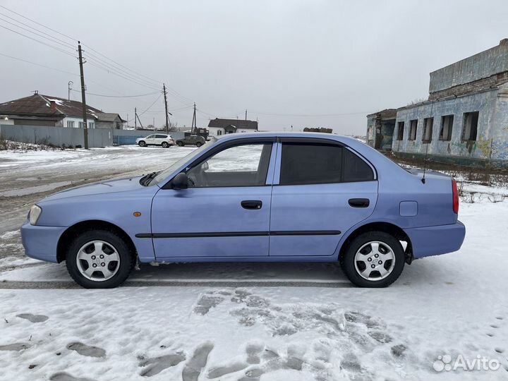 Hyundai Accent 1.5 МТ, 2005, 164 000 км