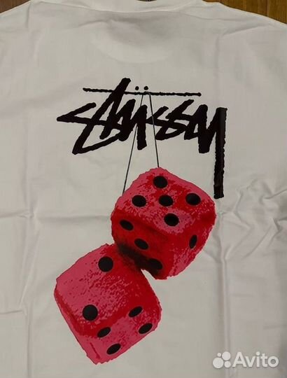 Футболка Stussy Fuzzy Dice оригинал