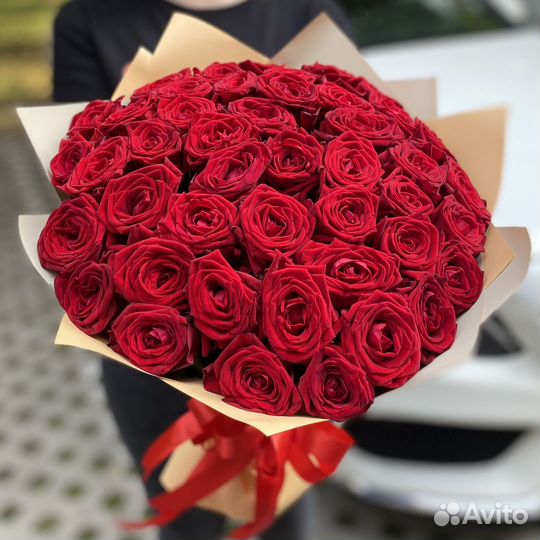 51 роза цветы букеты с доставкой