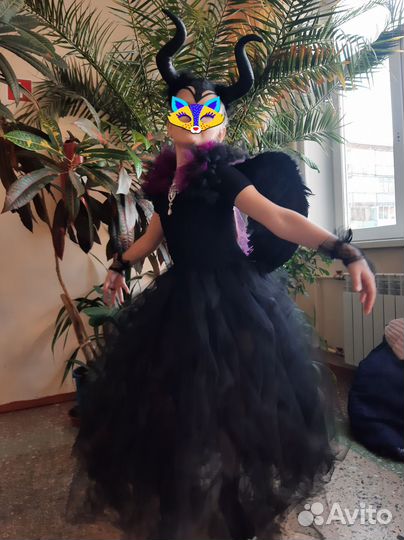 Костюм малифисенты для девочки