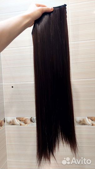 Накладные волосы / накладные пряди волос