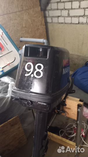 Nissan марин 9.8 лодочный мотор