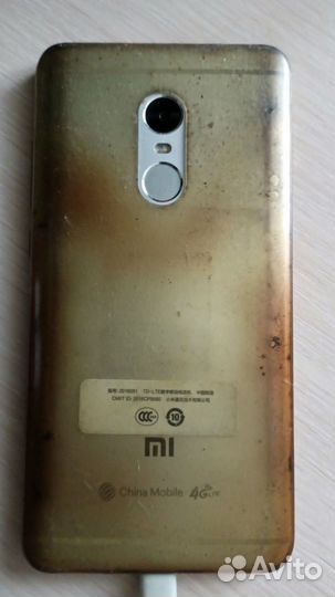 Xiaomi Redmi Note 4, 3/64 ГБ