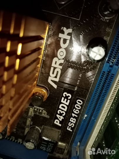 Материнская плата + 4 ядра + 8гб + видеокарта