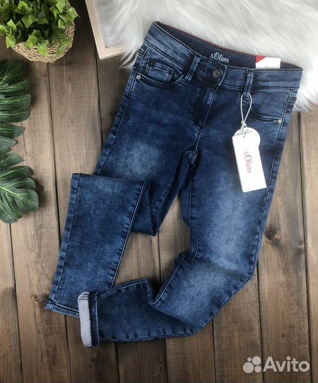 Прямые Джинсы для девочки новые Германия