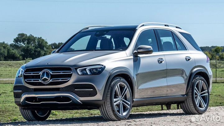 Брызговики Mercedes GLE 2019+ (без порогов без AMG