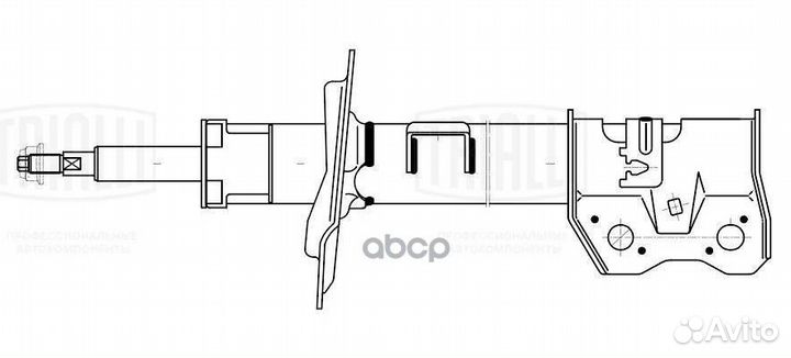 Стойка Haval H6 (14) H2 (14) перед. лев