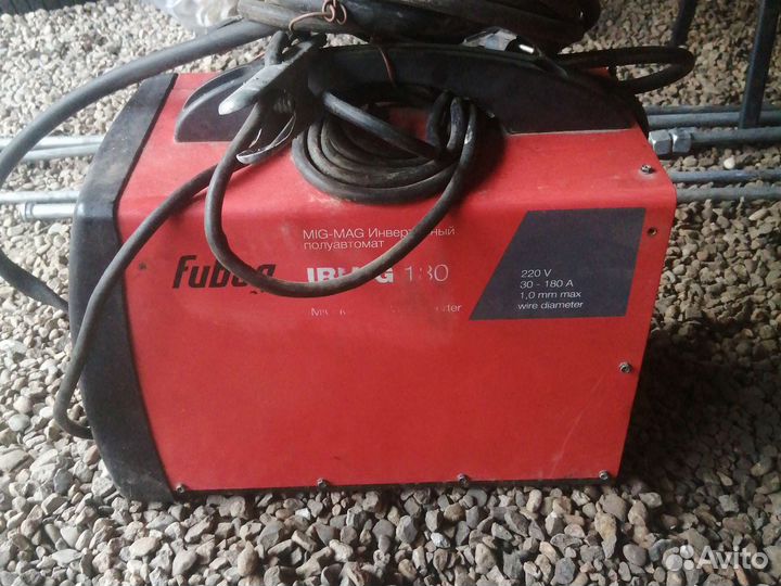 Сварочный полуавтомат инвертор Fubag irmig 180