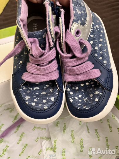 Кеды geox для девочки 24