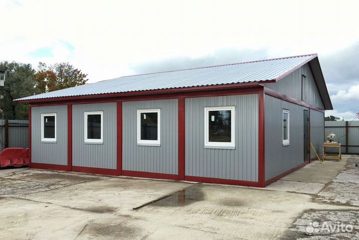 Дом из бытовок для персонала с ндс