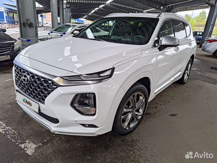 Hyundai Santa Fe 2.0 AT, 2018, 19 500 км