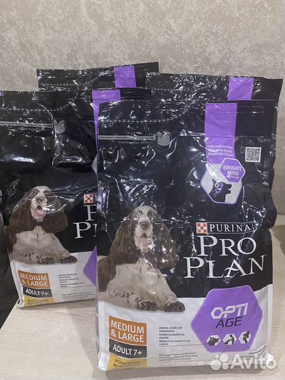 Корм для собак purina pro plan 3кг