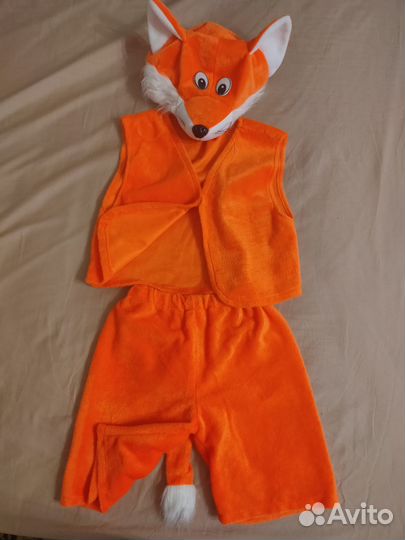 Новогодний костюм Лисёнок 98-104