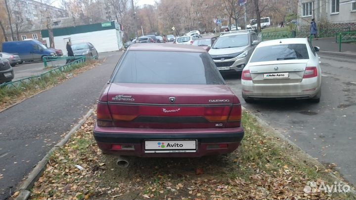 Daewoo Espero 2.0 МТ, 1999, битый, 80 094 км