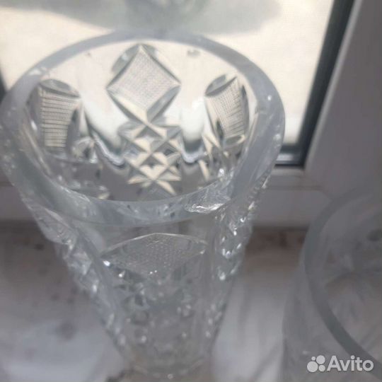 Вазы хрустальные СССР