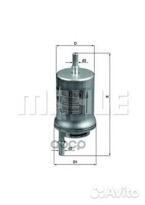 Фильтр топливный knecht KL1766D Mahle/Knecht