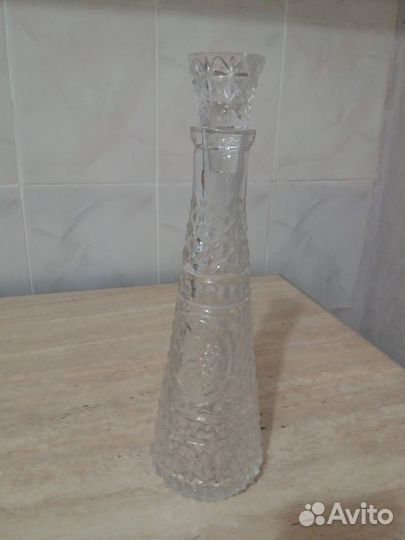 Графин хрустальный СССР
