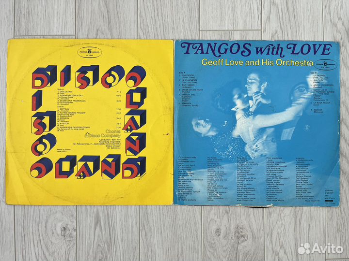 Виниловые пластинки из Польши