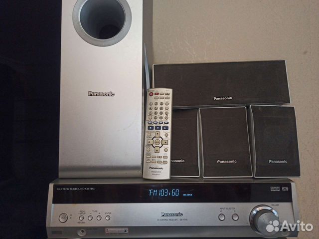 Усилитель Ресивер AV Panasonic FM AUX Port 5.1