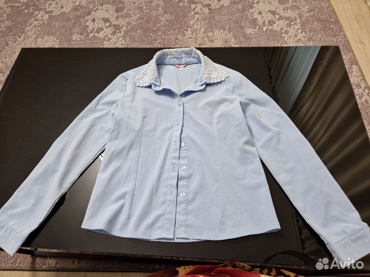 Рубашка для девочки 140, 116, 128, школьная форма