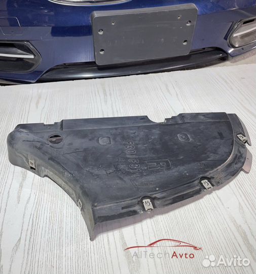 Защита бампера задняя правая BMW 3-Series F30