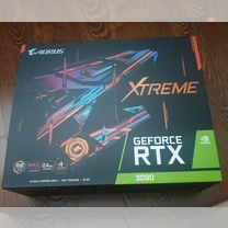 Видеокарта Gigabyte RTX 3090 Aorus Xtreme