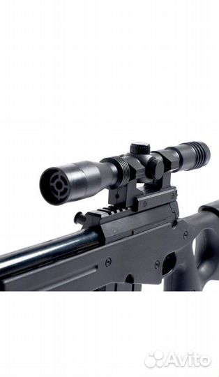 Пневматическая сн.винтовка игрушка с лазером